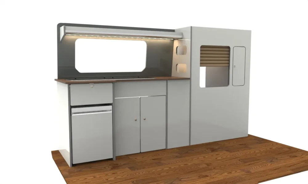 SWB VW T7 DB V1 Side Units - Image 3
