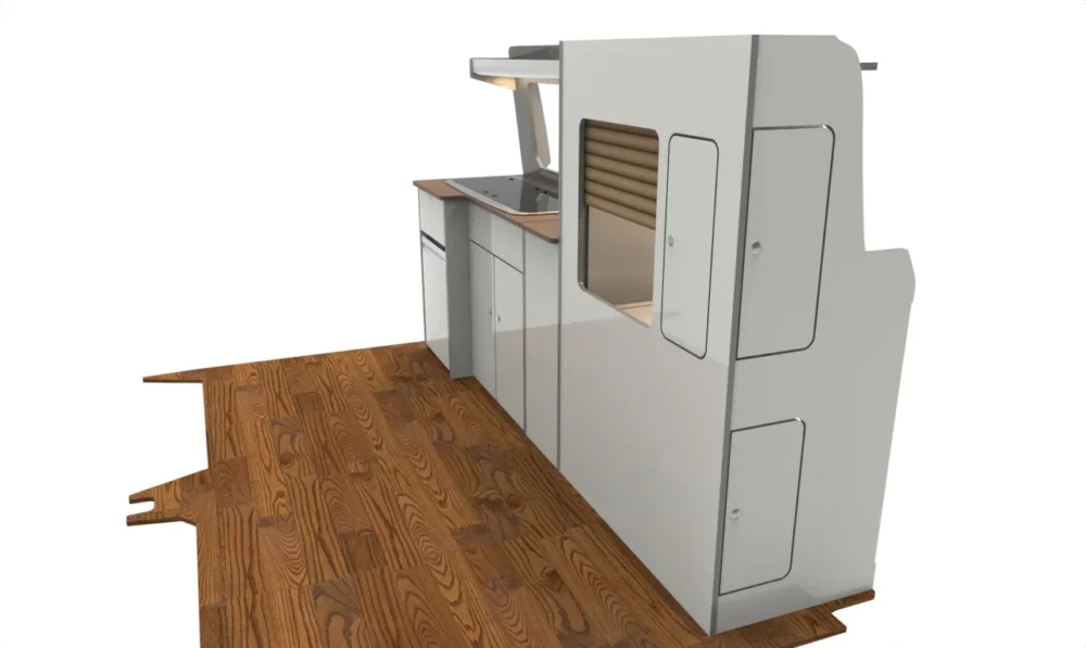 SWB VW T7 DB V1 Side Units - Image 6