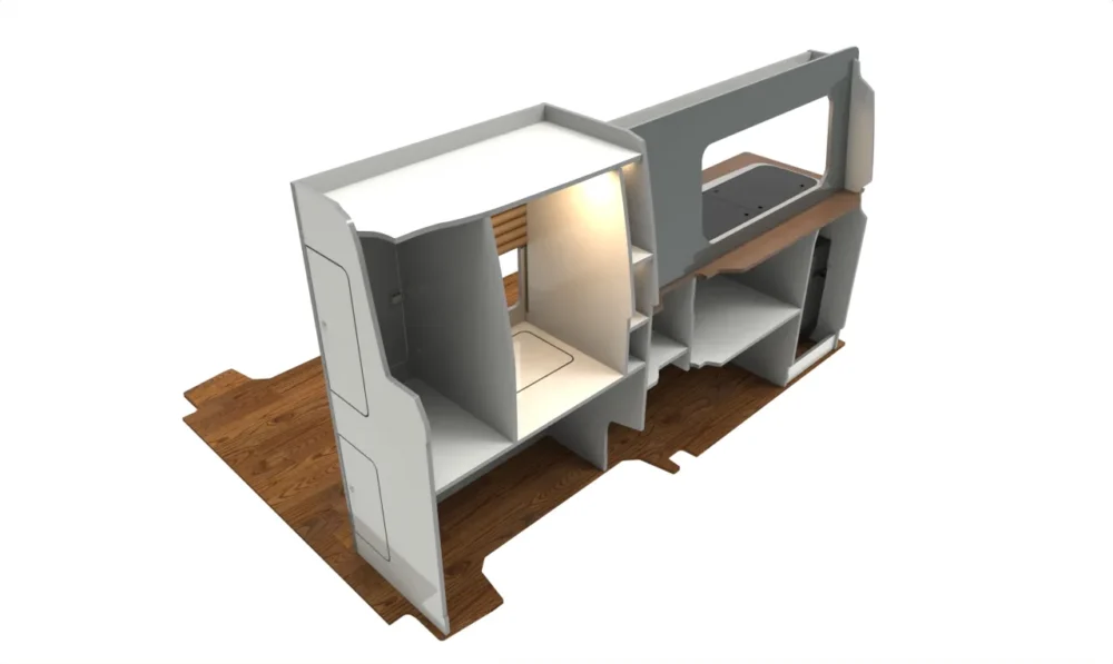 SWB VW T7 DB V1 Side Units - Image 2