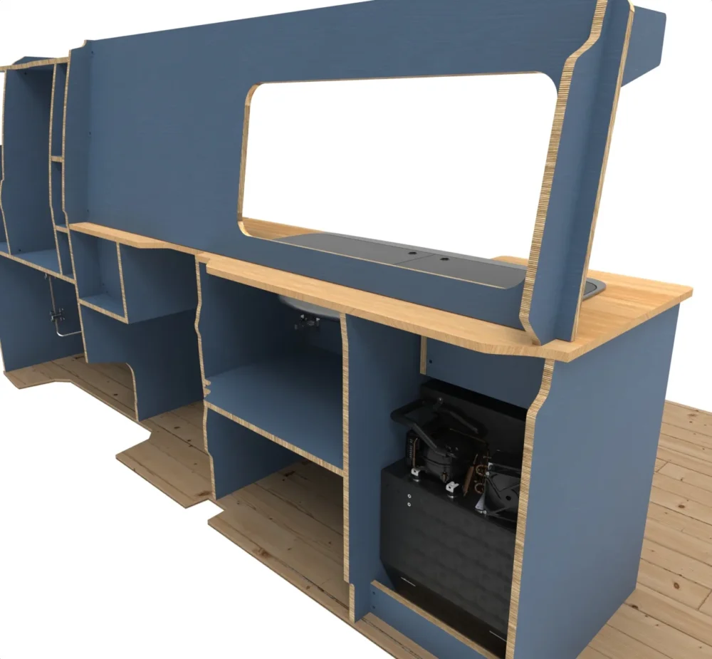 LWB VW T7 DB V1 Side Units - Image 7
