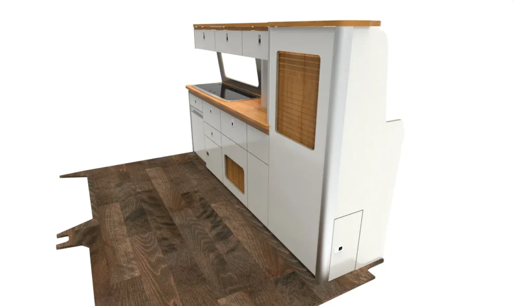 SWB VW T7 LS V1 Side Units - Image 6