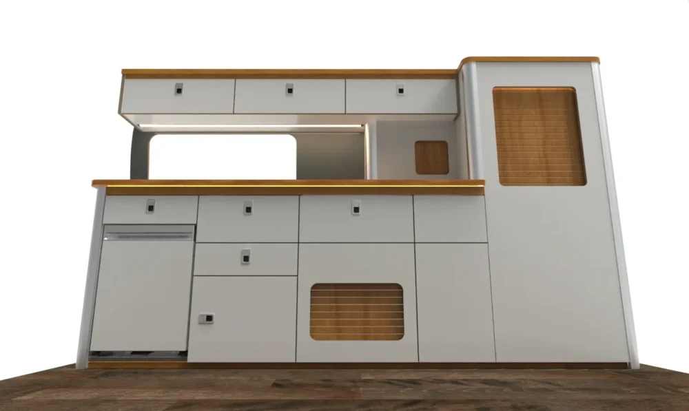 SWB VW T7 LS V1 Side Units