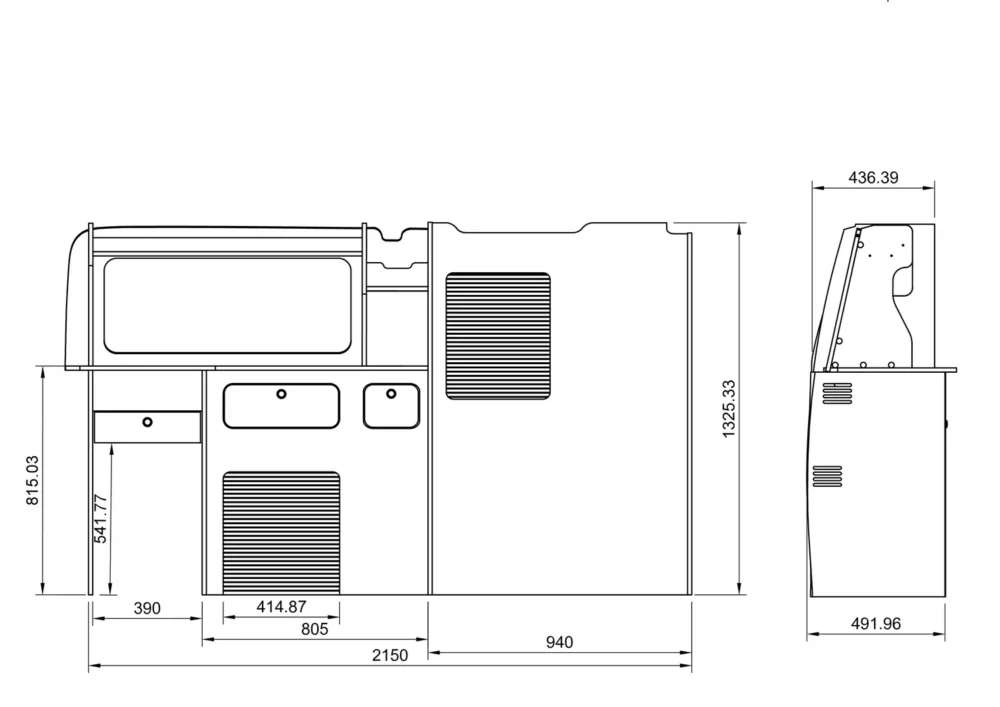 SWB VW T5/6/6.1 Side Units - Image 4