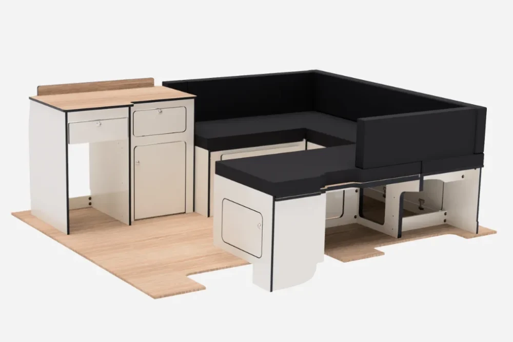 VW T7 U-Shape Bed System SWB